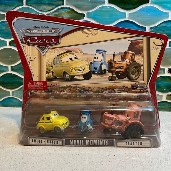 Disney Toys Disney Pixar The World Of Cars Movie Moments Luigi